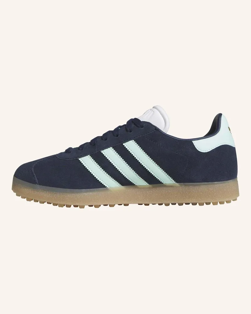 adidas Gazelle Spikeless Golfschuh blau Blau