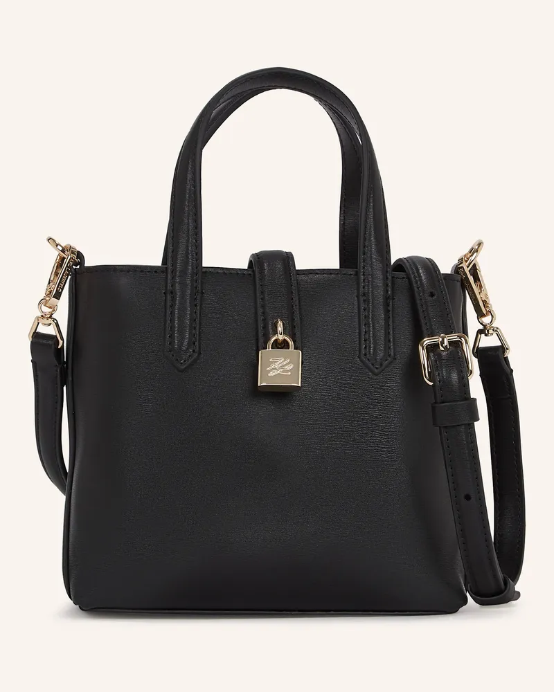 Karl Lagerfeld Handtasche schwarz Schwarz