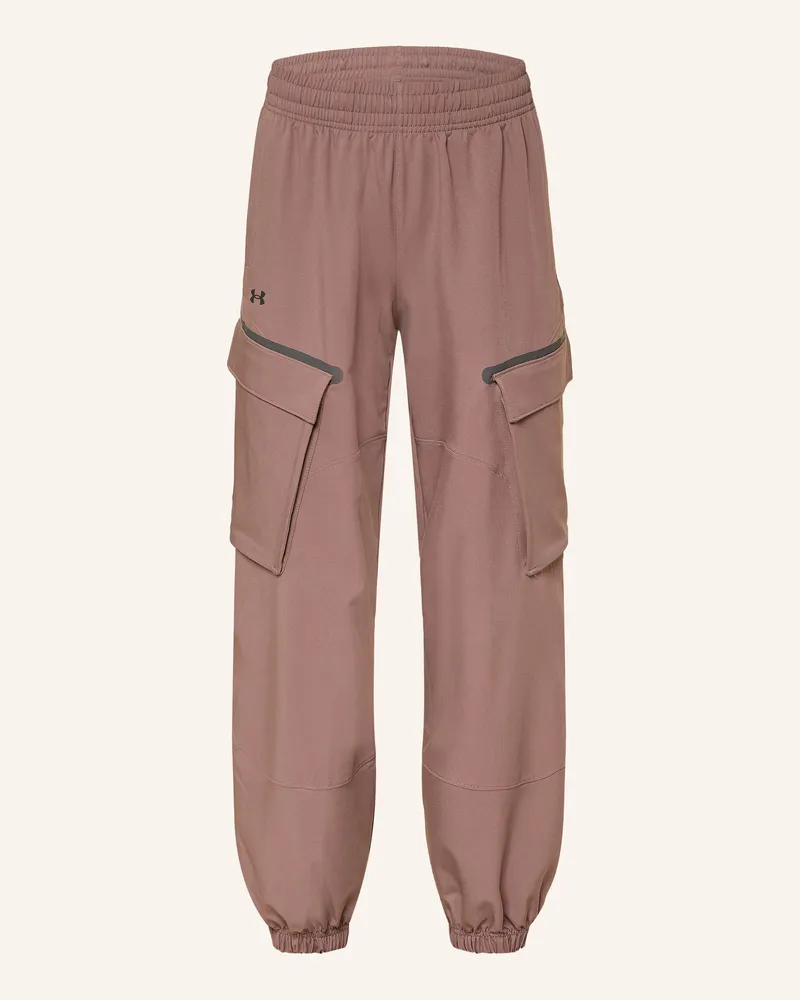 Under Armour Cargohose Ua Unstoppable rot Taupe