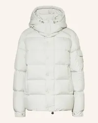 Moncler Daunenjake MAYA mit abnehmbarer Kapuze Grau