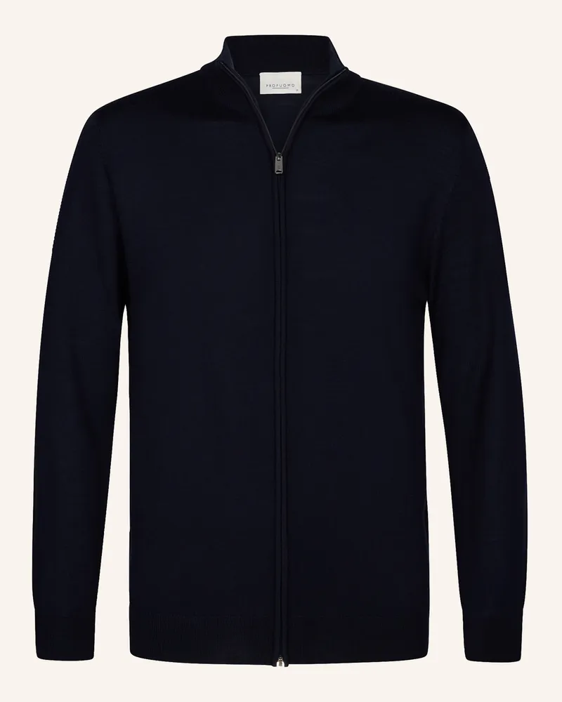 Profuomo Strickjacke Blau