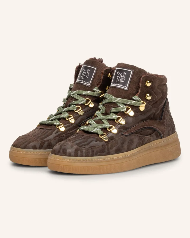 Floris van Bommel Sneaker Fygi 02 braun Dunkelbraun