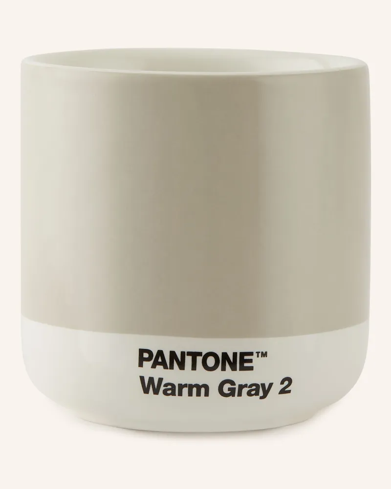 Pantone Universe Thermobecher Cortado grau Hellgrau