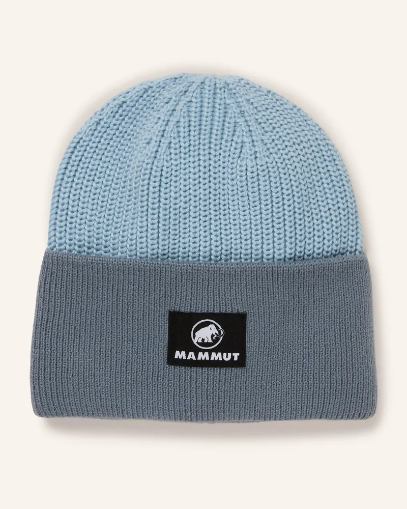Mammut Mütze Haldigrat blau Hellblau