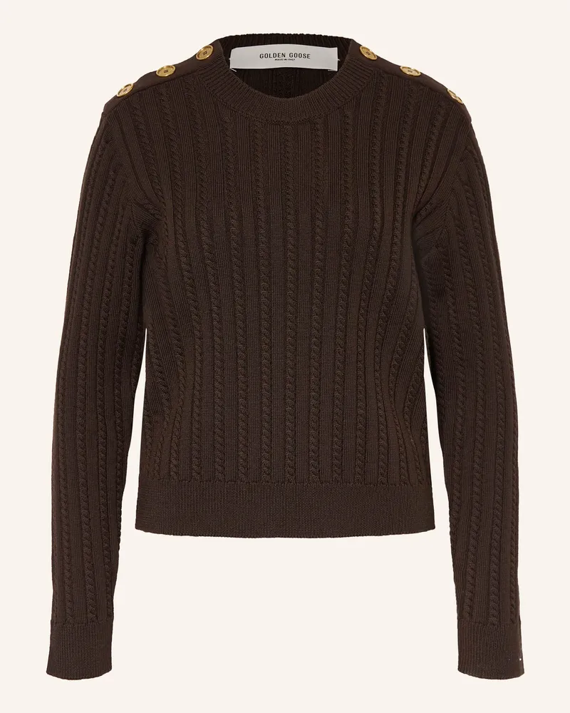 Golden Goose Pullover Journey braun Dunkelbraun
