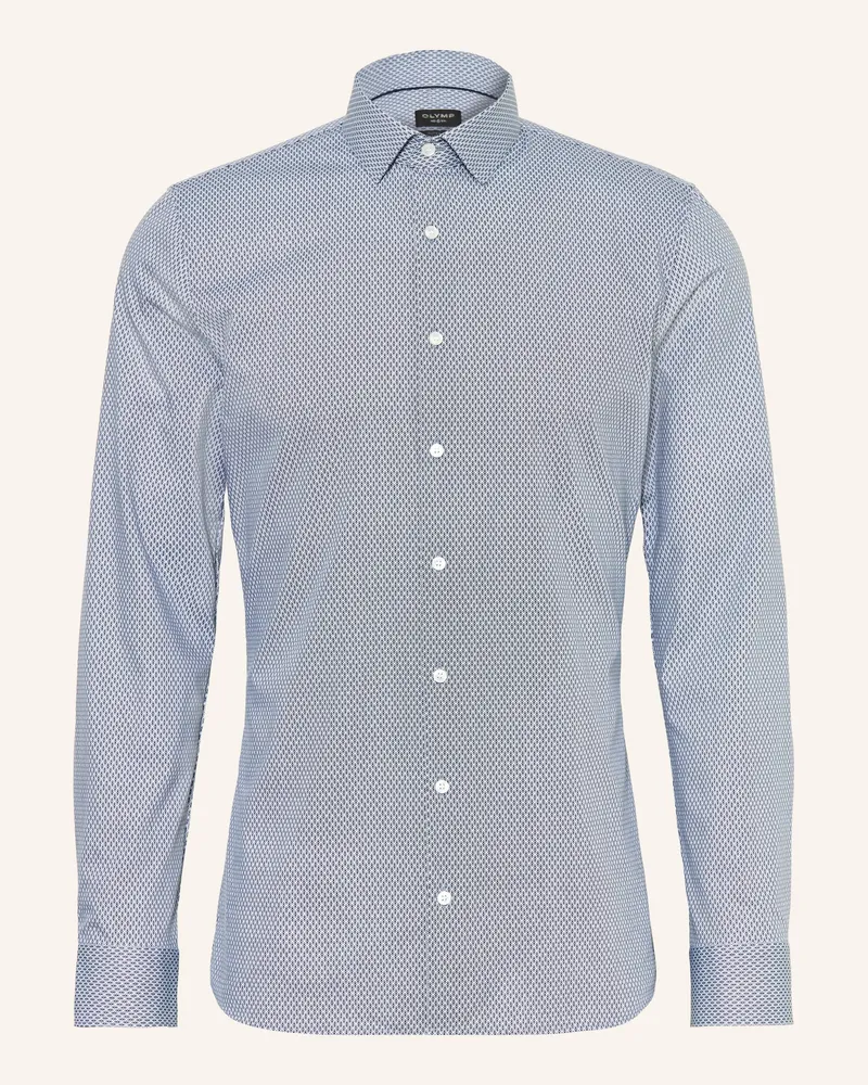 Olymp Hemd No. Six super slim Dunkelblau