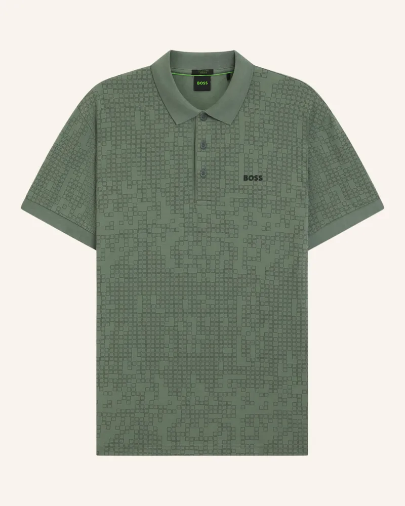 HUGO BOSS Poloshirt POLO AO ZONE Regular Fit Grün