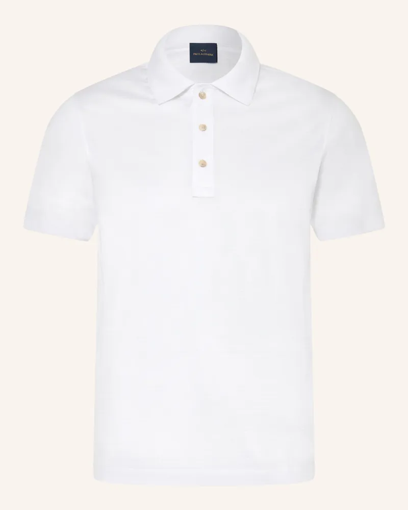 Paul & Shark Jersey-Poloshirt Weiss