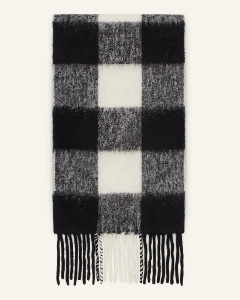 WRSTBHVR Schal RANIA mit Alpaka Schwarz