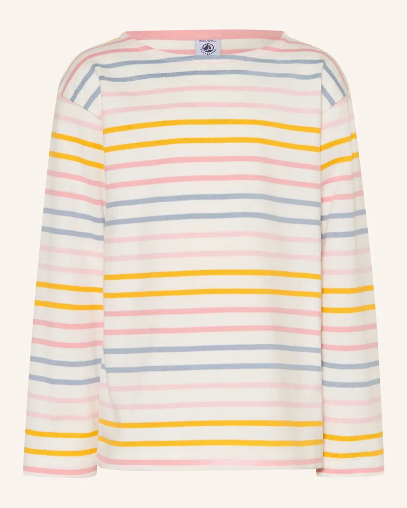 Petit Bateau Longsleeve weiss Weiss