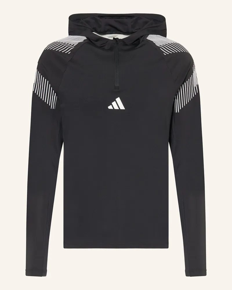 adidas Hoodie Pro Series Quarter Zip schwarz Schwarz