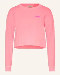 American Vintage Cropped-Longsleeve PYMAZ Pink