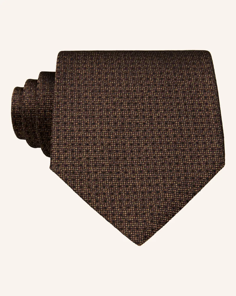 Olymp Krawatte braun Braun