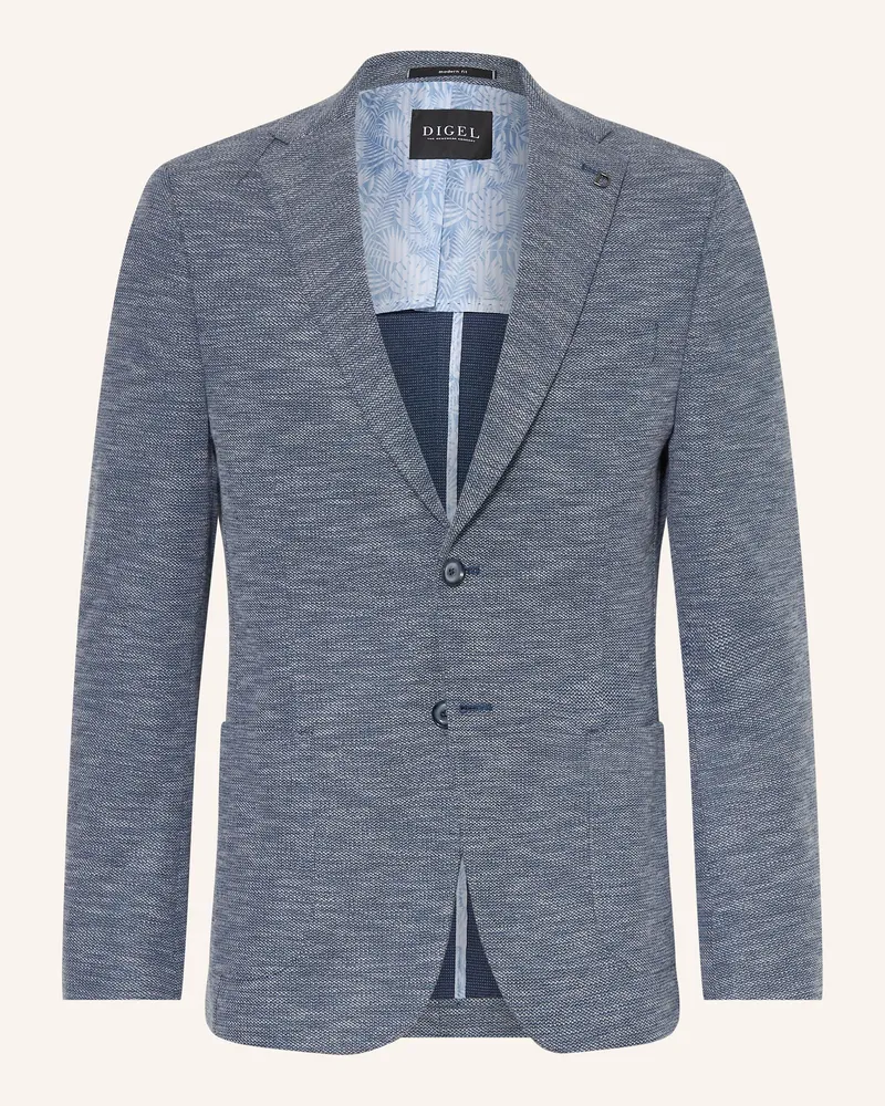 Digel Anzugsakko Edward-St Modern Fit blau Blau