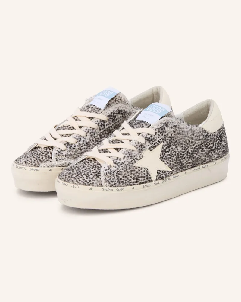Golden Goose Sneaker Hi Star schwarz Schwarz