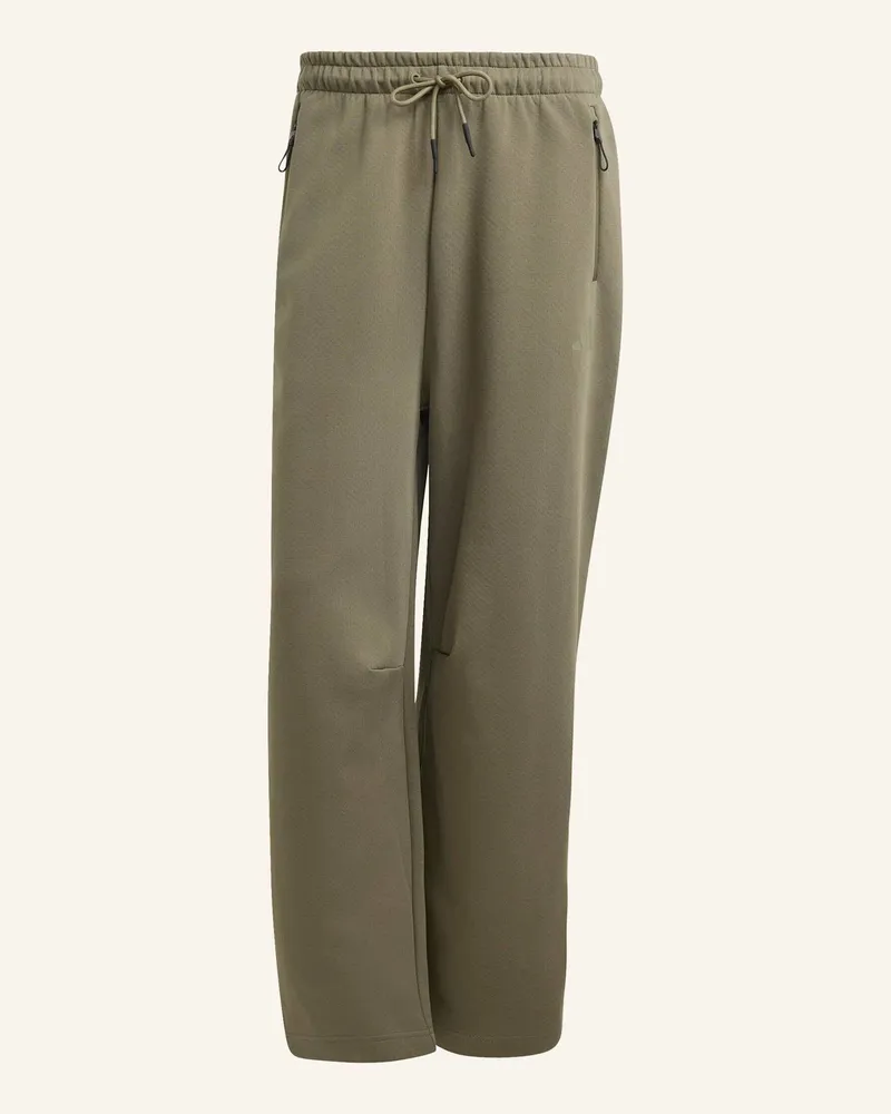 adidas Adidas Z.N.E. Hose, Offener Saum gruen Grün