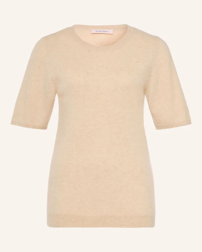 Puschoen Strickshirt Pisa Aus Cashmere weiss Creme