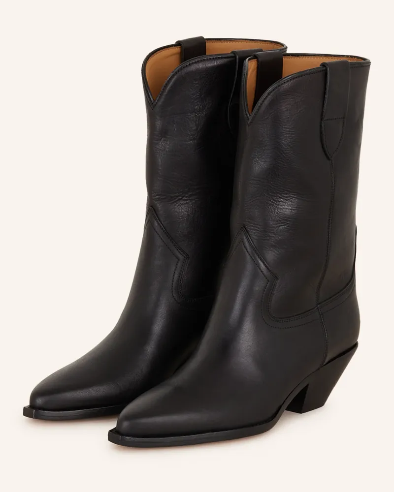 Isabel Marant Cowboy Boots DAHOPE Schwarz