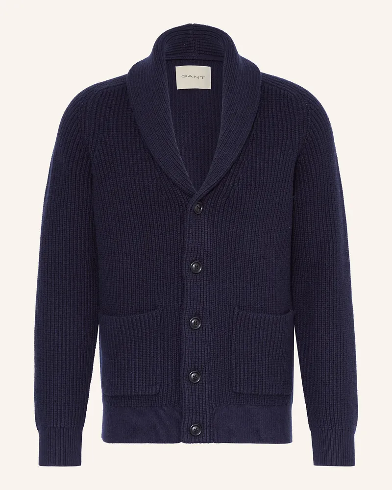 Gant Strickjacke Dunkelblau