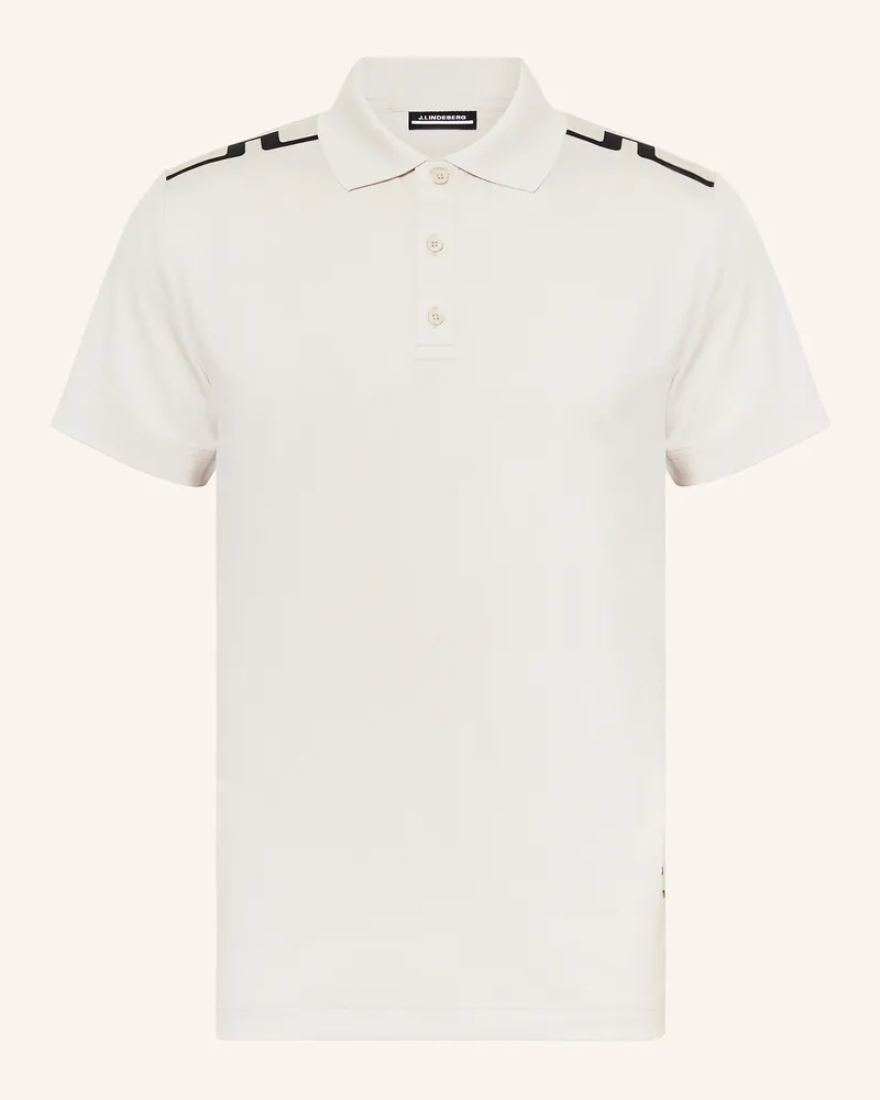 J.Lindeberg Funktions-Poloshirt Creme