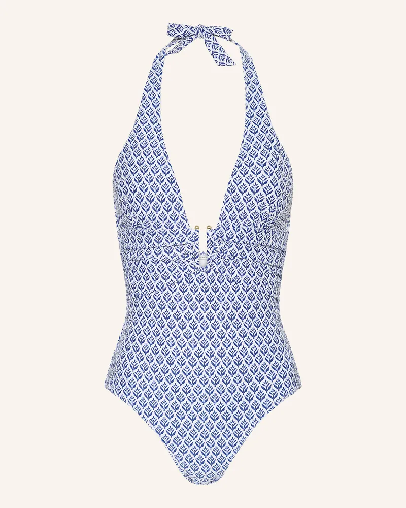 Heidi Klein Neckholder-Badeanzug CAPE COD Weiss