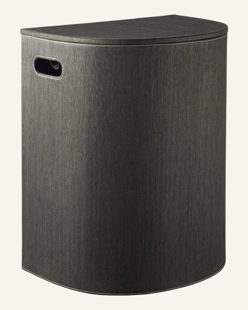 Cinas Wäschekorb Classic schwarz Schwarz