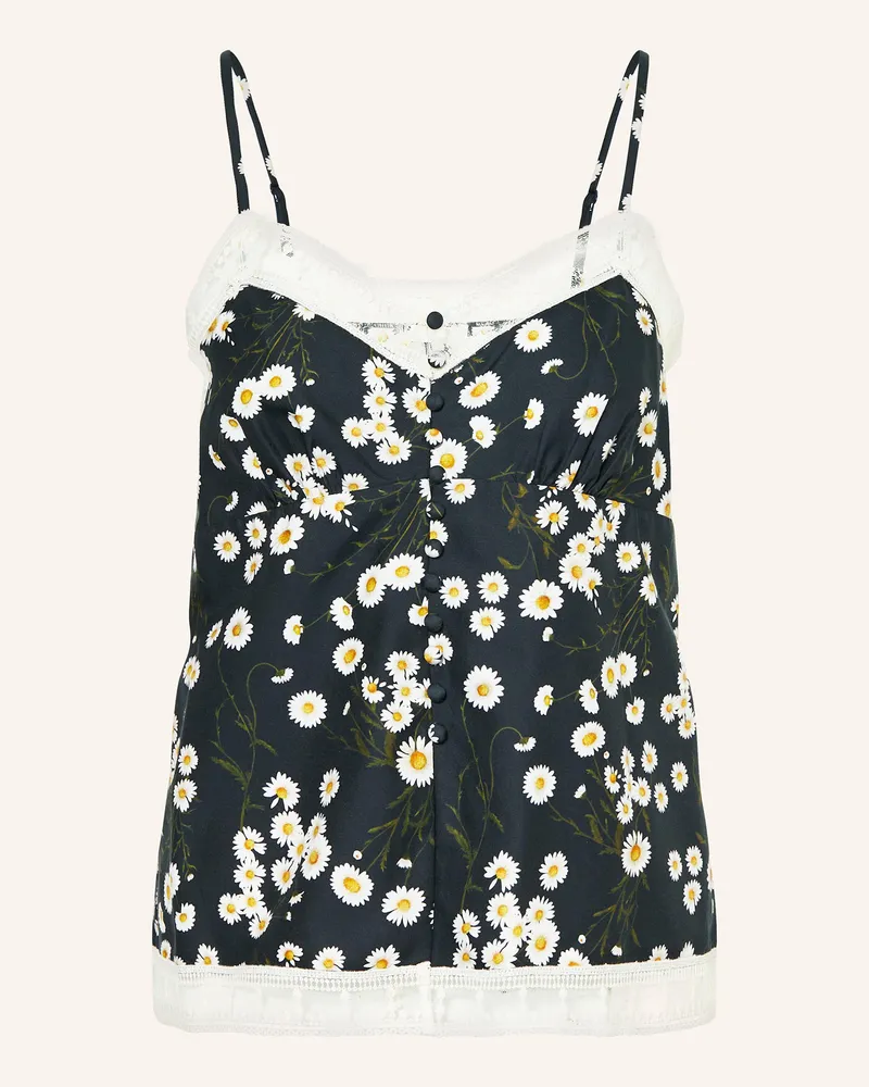 Eres Lounge-Top Toi schwarz Schwarz