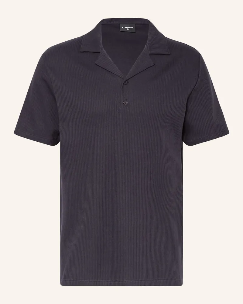 Strellson Strick-Poloshirt RICK Blau