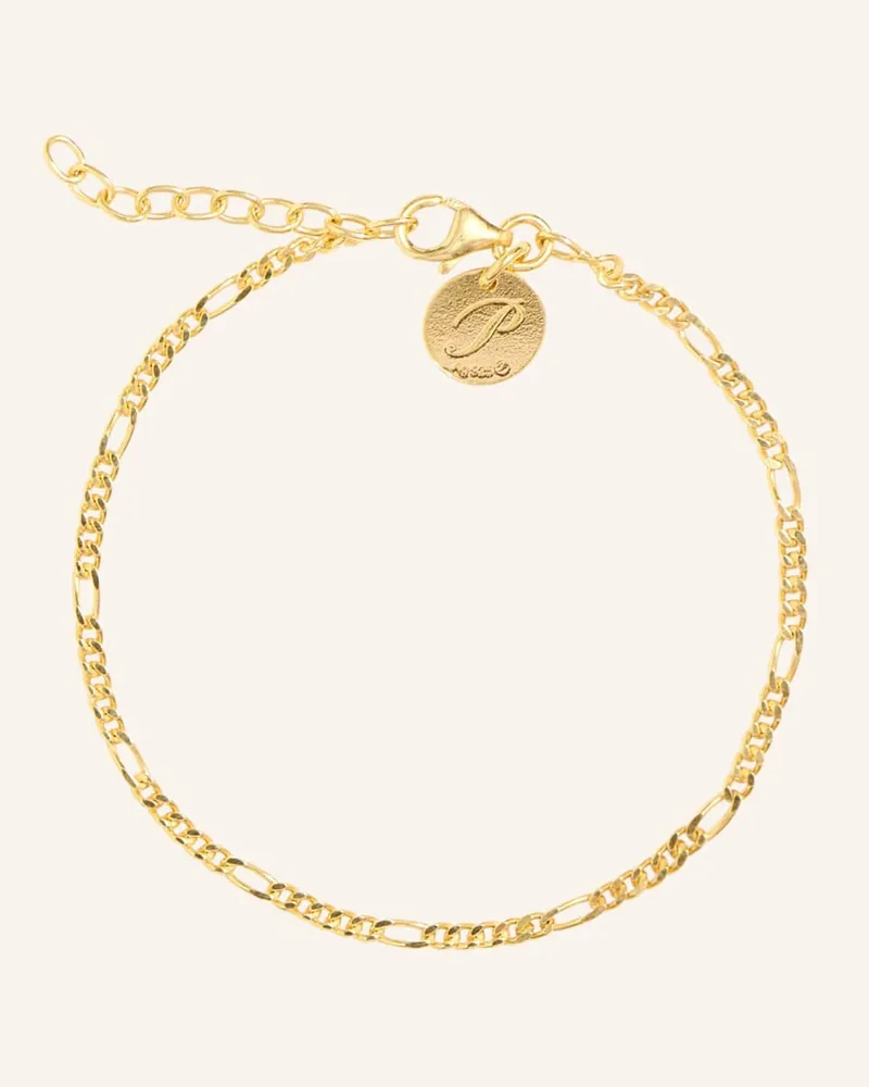 POMPIDOU Armband FIGARO 3MM by GLAMBOU Gold
