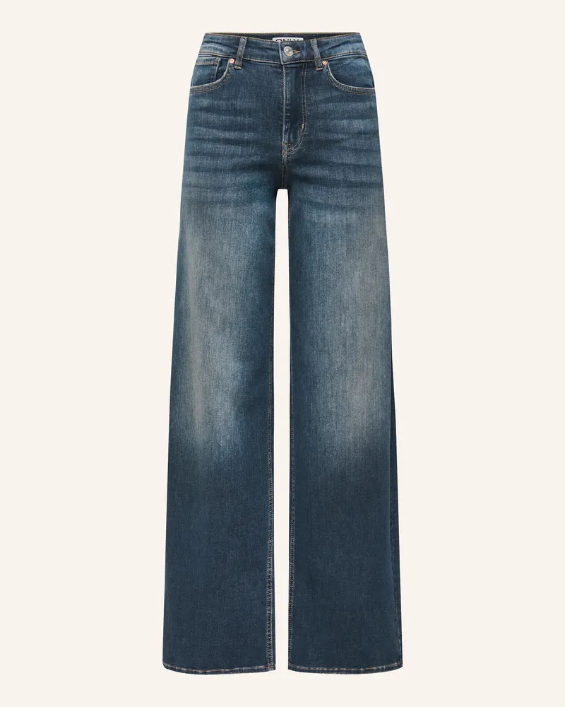 only Wide Leg Jeans blau Dark