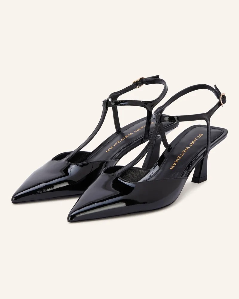 Stuart Weitzman Slinpumps Vinnie schwarz Schwarz