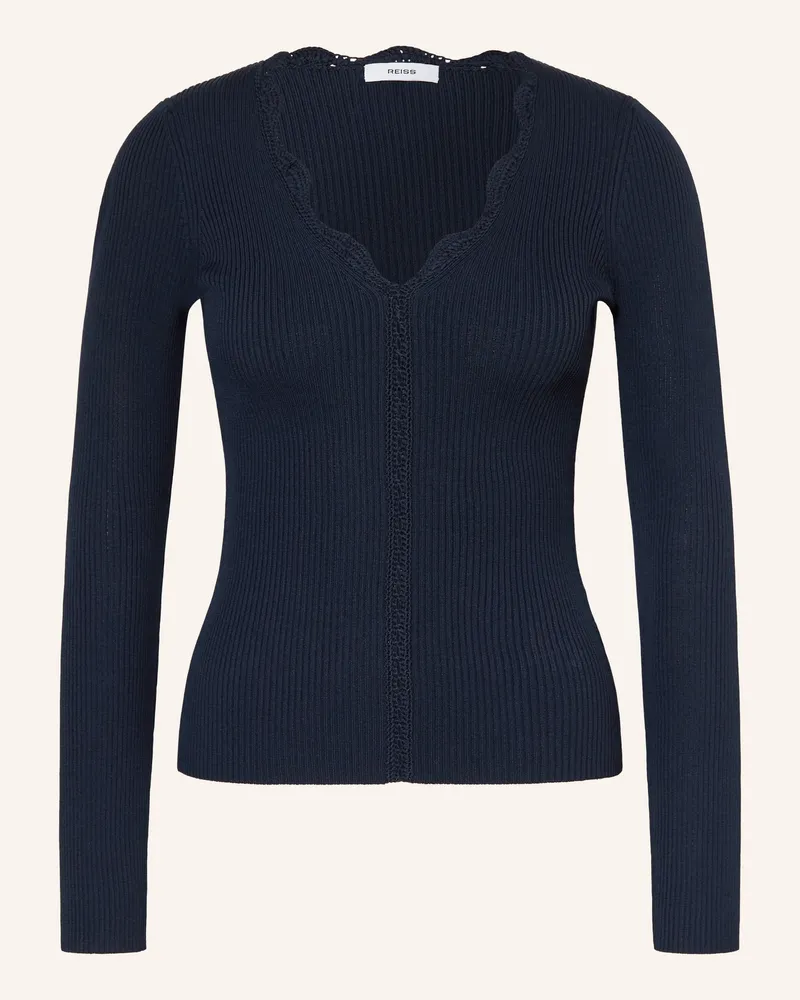 Reiss Longsleeve Lara blau Dunkelblau
