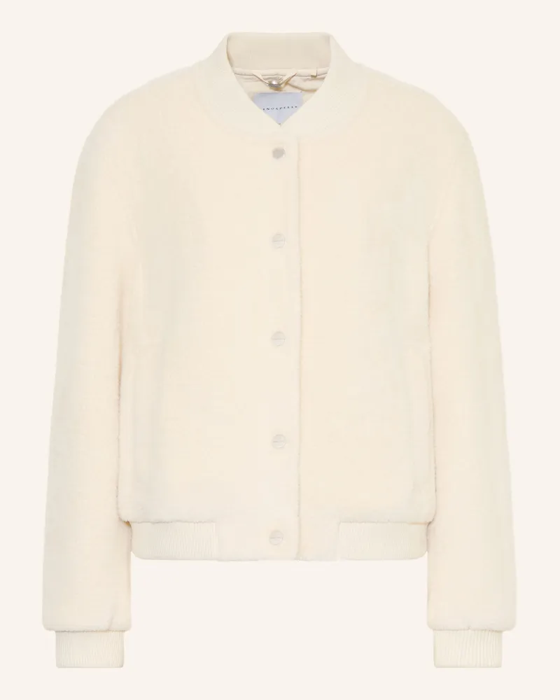 RINO & PELLE Kunstfell-Blouson Felix weiss Ecru