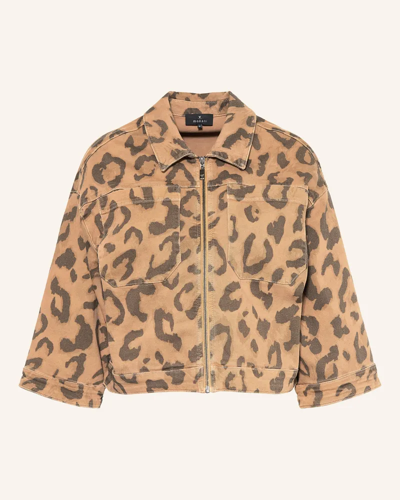 monari Jeansjacke Mit 3/4-Arm braun 548