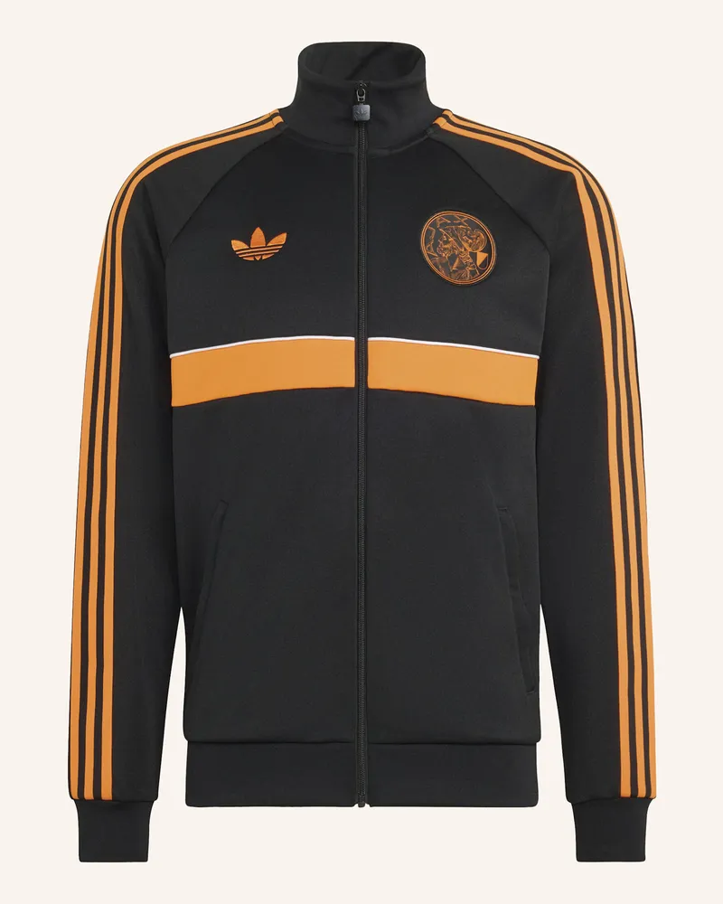 adidas Ajax Amsterdam Originals Jacke schwarz Schwarz