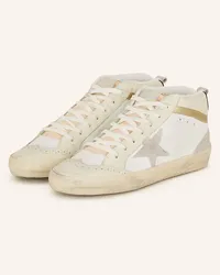 Golden Goose Sneaker MID STAR - WEISS/ GRAU/ CREME Weiss