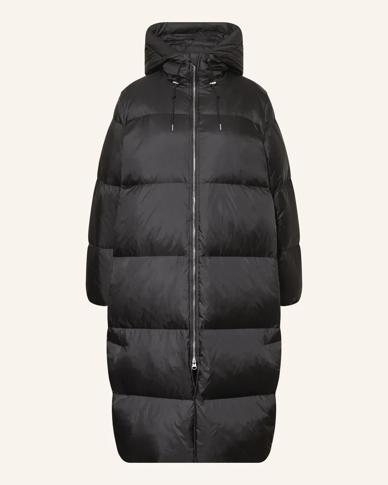 Arket Daunenmantel schwarz Schwarz