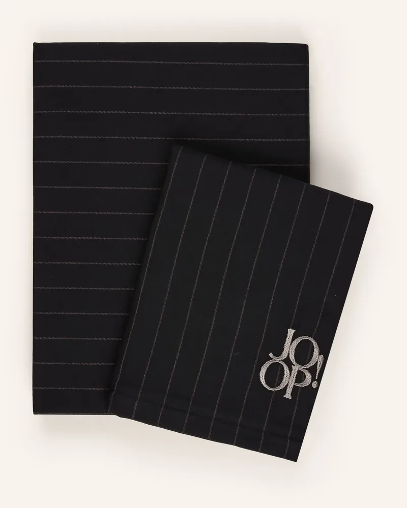JOOP! Bettwäsche SOFT STRIPES Schwarz