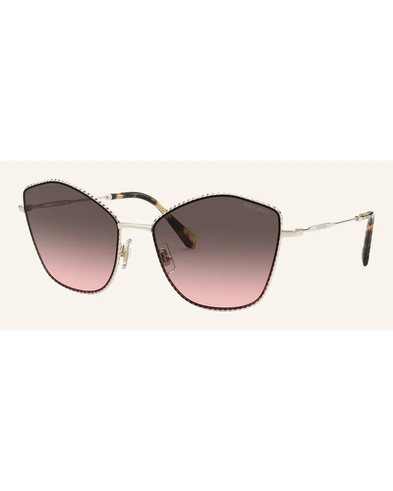 Miu Miu Sonnenbrille MU 60VS Gold