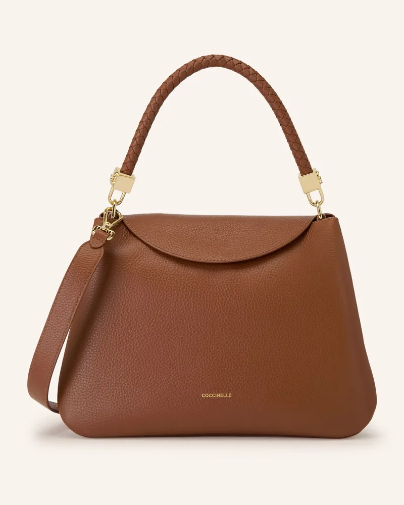 Coccinelle Handtasche braun Cognac