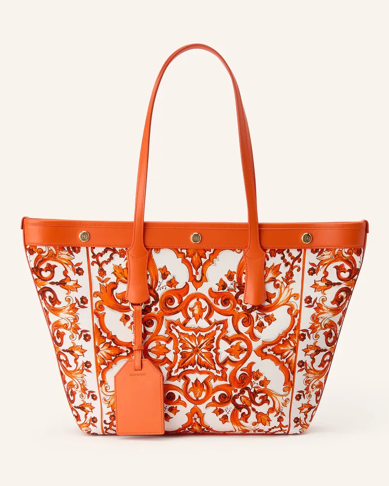 Dolce & Gabbana Shopper Atene Mit Pouch orange Orange