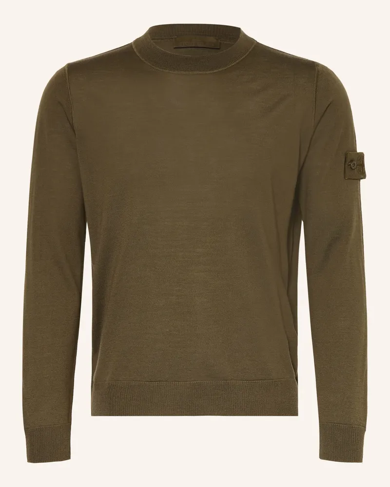 Stone Island Pullover Ghost gruen Oliv