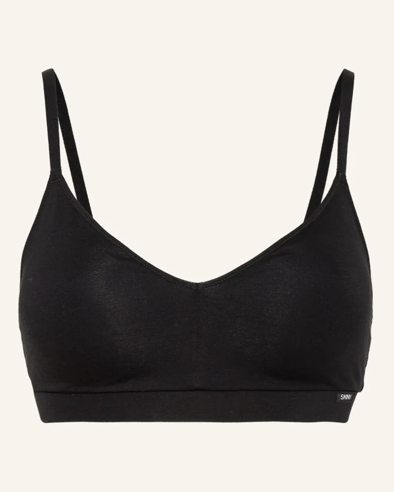 Skiny Bustier EVERY DAY IN COTTON ESSENTIALS Schwarz