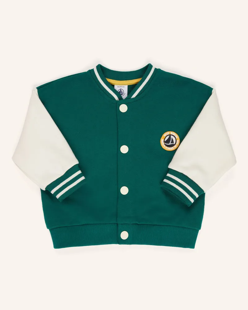 Petit Bateau College-Jacke Petrol