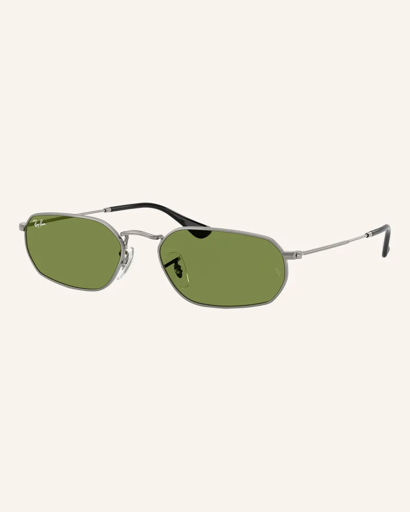 Ray Ban Sonnenbrille rb3947 grau Silber