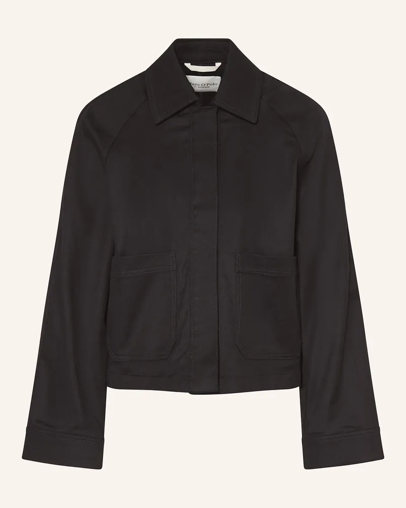 Marc O'Polo Kastenjacke Dunkelblau