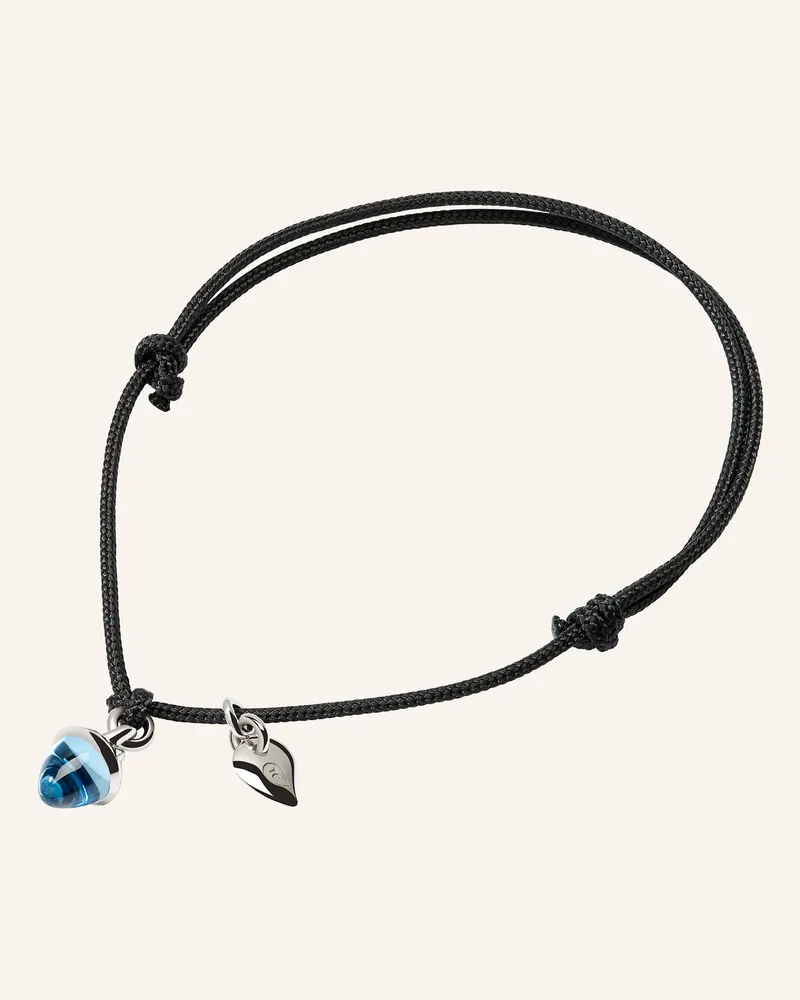 TAMARA COMOLLI Armband Bracelet 'Mymikado' With Swiss Topaz Aus 18 Karat Weißgold Mit Swiss Topas silber Weissgold