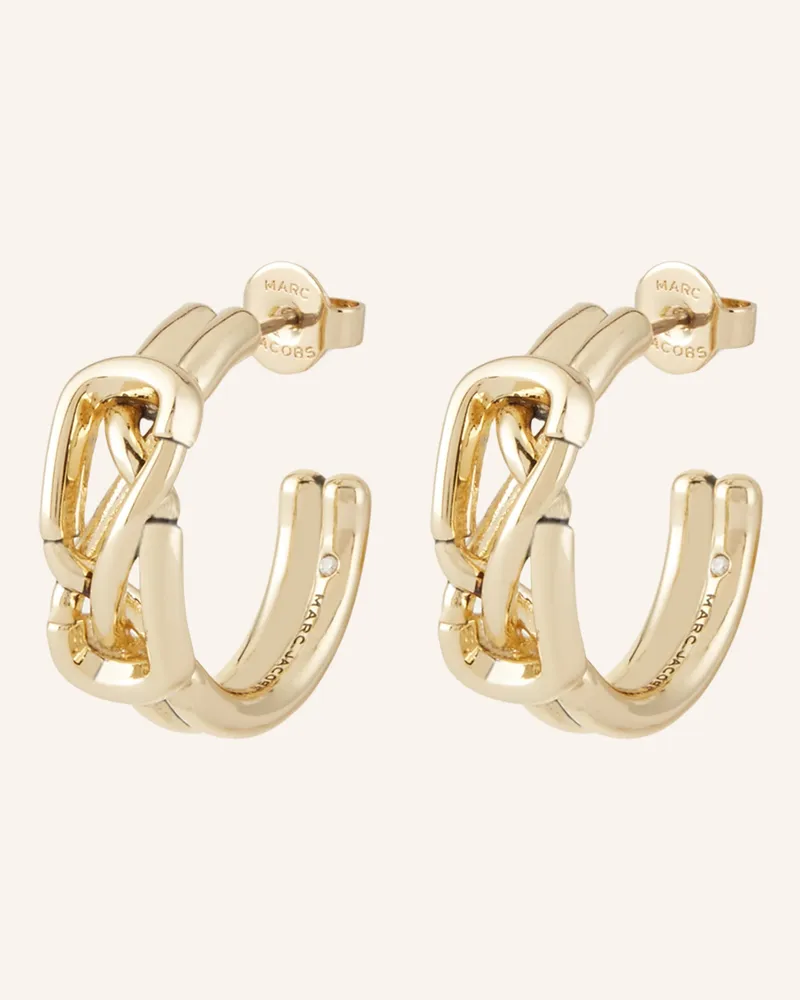Marc Jacobs Creolen THE DUAL HOOP EARRINGS Gold