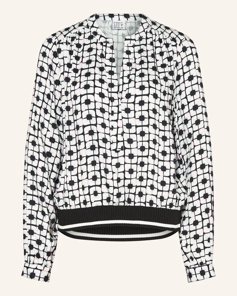 Emily van den Bergh Blusenshirt Schwarz