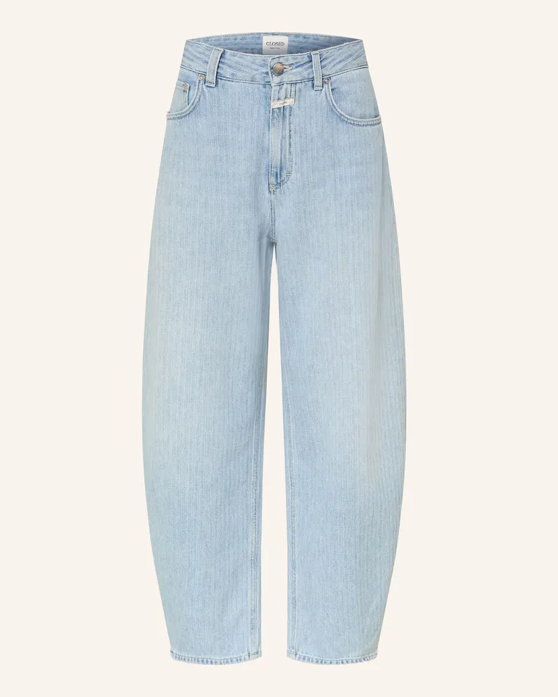 Closed Cropped Jeans Jazzie blau Lbl